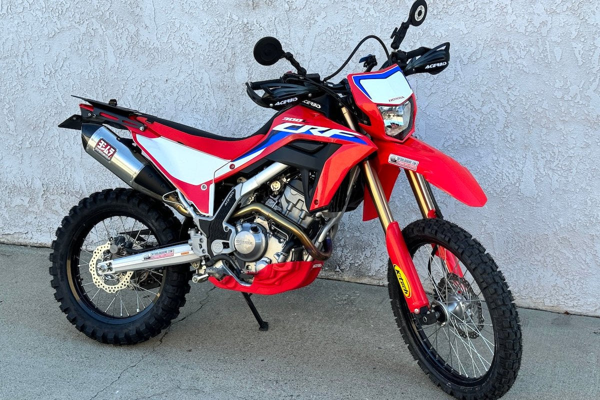 Ari's personal CRF300L 301cc big bore bike
