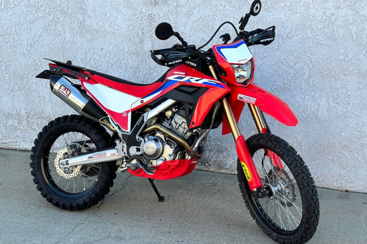 Ari's personal CRF300L 301cc big bore bike
