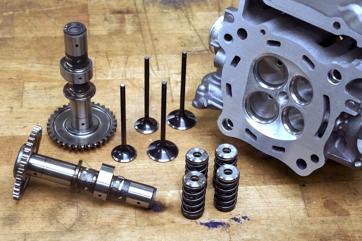 CRF300L performance cylinder head mods cams and valves